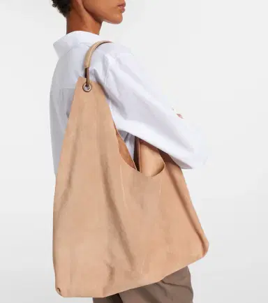 The Row Bindle Three suede shoulder bag | Thumbnail 6 The Row Bindle Three suede shoulder bag | Thumbnail 6