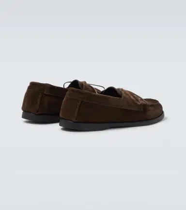 Saman Amel City Moc suede boat shoes | Thumbnail 4