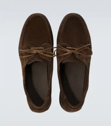 Saman Amel City Moc suede boat shoes | Thumbnail 5