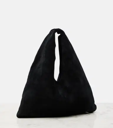 The Row Bindle Small suede top-handle bag | Thumbnail 3 The Row Bindle Small suede top-handle bag | Thumbnail 3