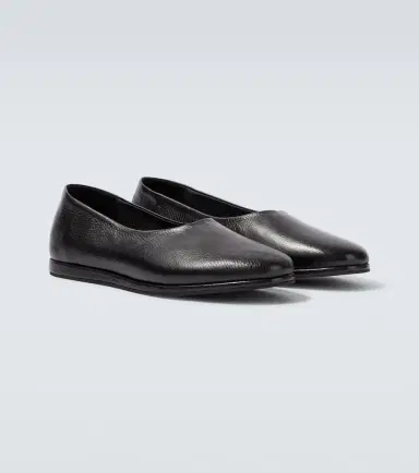 Saman Amel City leather slip-on shoes | Thumbnail 3