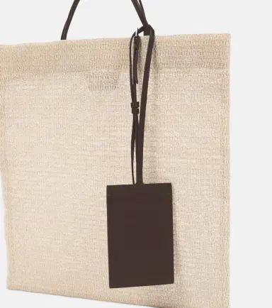 The Row Barn Mini leather-trimmed tote bag | Thumbnail 2 The Row Barn Mini leather-trimmed tote bag | Thumbnail 2