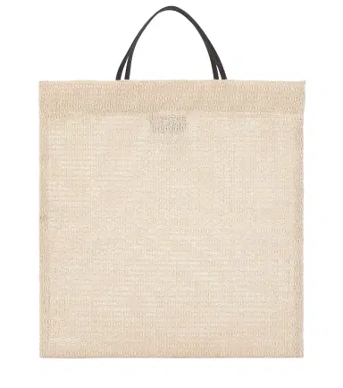 The Row Barn Mini leather-trimmed tote bag | Thumbnail 1 The Row Barn Mini leather-trimmed tote bag | Thumbnail 1