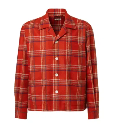 BODE Gable plaid wool flannel overshirt | Thumbnail 1 BODE Gable plaid wool flannel overshirt | Thumbnail 1