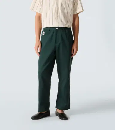 Bode Knolly Brook cotton twill straight pants | Thumbnail 5