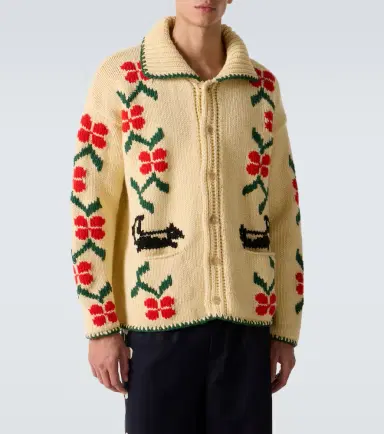 BODE Pirate Ship virgin wool cardigan | Thumbnail 2 BODE Pirate Ship virgin wool cardigan | Thumbnail 2