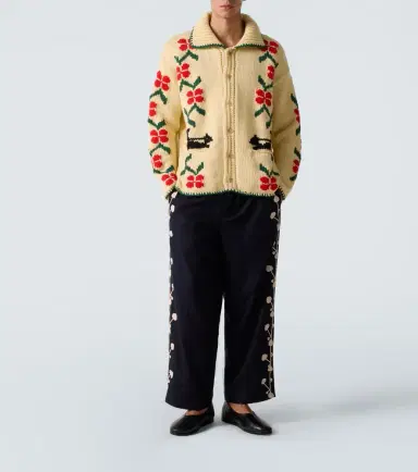 BODE Pirate Ship virgin wool cardigan | Thumbnail 3 BODE Pirate Ship virgin wool cardigan | Thumbnail 3