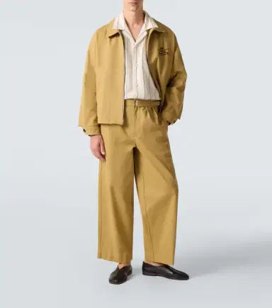 BODE Cotton twill wide-leg pants | Thumbnail 2 BODE Cotton twill wide-leg pants | Thumbnail 2