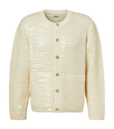 Bode Sequin Spotlight embellished wool cardigan | Thumbnail 1