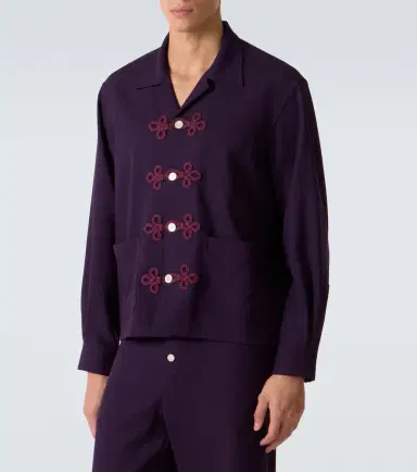 BODE Astor embroidered wool shirt | Thumbnail 2 BODE Astor embroidered wool shirt | Thumbnail 2