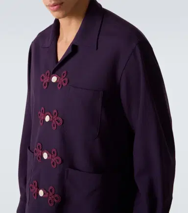 BODE Astor embroidered wool shirt | Thumbnail 5 BODE Astor embroidered wool shirt | Thumbnail 5