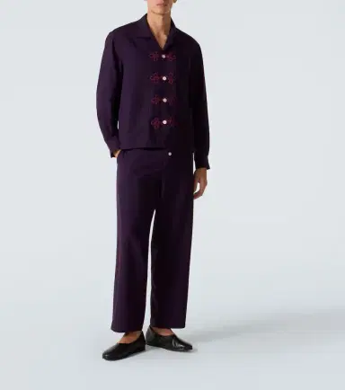 BODE Astor embroidered wool shirt | Thumbnail 6 BODE Astor embroidered wool shirt | Thumbnail 6