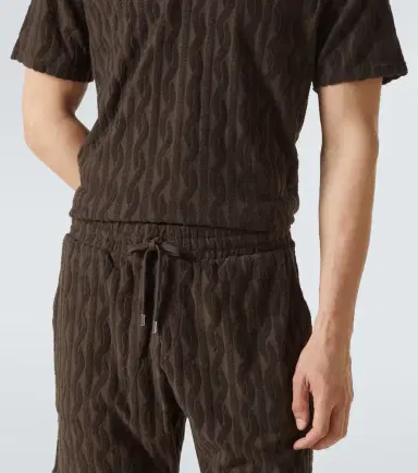 Frescobol Carioca Augusto cotton jacquard shorts | Thumbnail 2