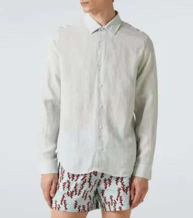 Orlebar Brown Giles linen shirt | Thumbnail 4