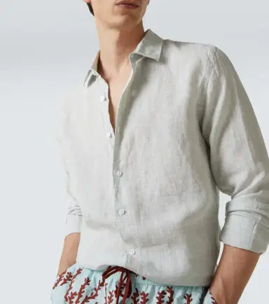 Orlebar Brown Giles linen shirt | Thumbnail 6
