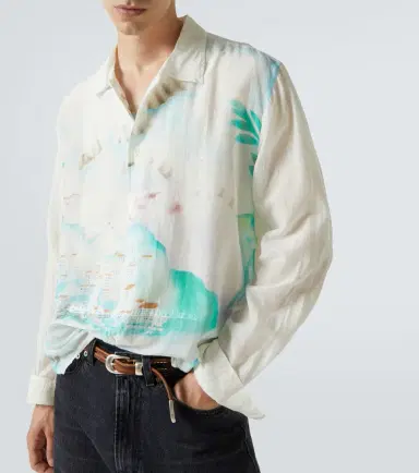 Our Legacy Adorn printed cotton and silk shirt | Thumbnail 5 Our Legacy Adorn printed cotton and silk shirt | Thumbnail 5