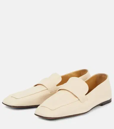 The Row Soft leather loafers | Thumbnail 3