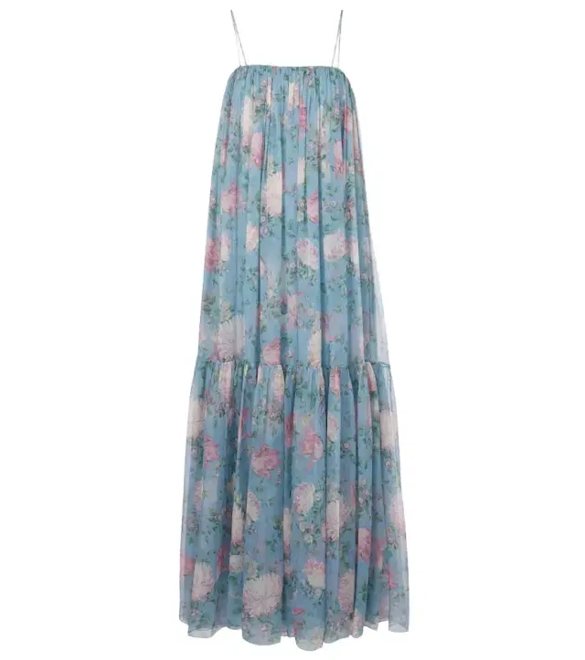 Chloe Chloé Floral silk muslin maxi dress
