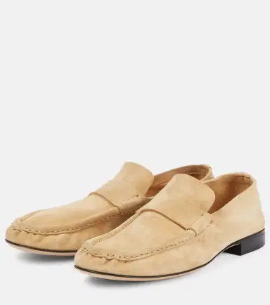 The Row Soft suede loafers | Thumbnail 2