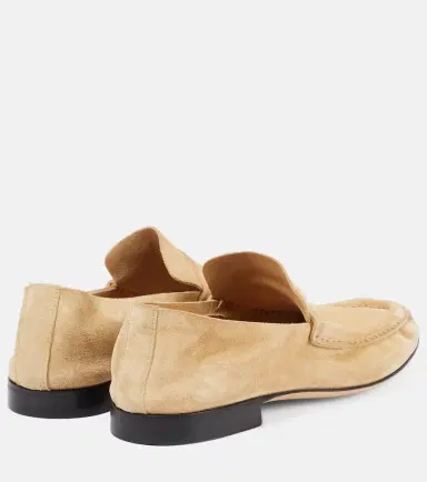 The Row Soft suede loafers | Thumbnail 4