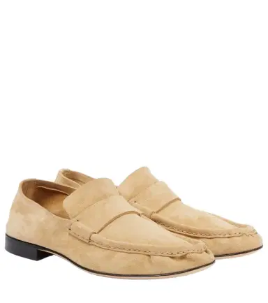 The Row Soft suede loafers | Thumbnail 1