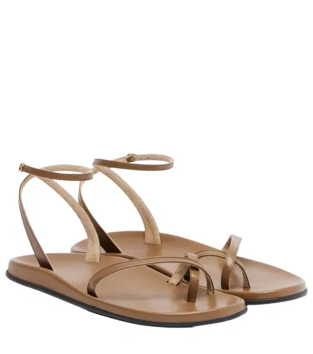 The Row Hugh leather sandals
