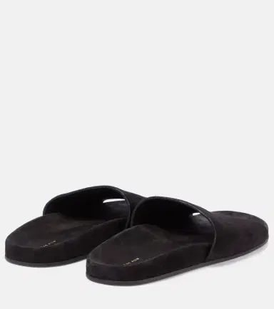 The Row Hugh suede slides | Thumbnail 4