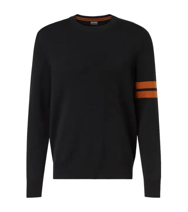 Zegna Striped wool sweater