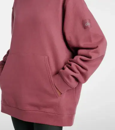 Alo Yoga Renown cotton-blend terry hoodie | Thumbnail 3 Alo Yoga Renown cotton-blend terry hoodie | Thumbnail 3