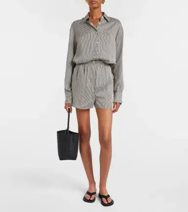 The Frankie Shop Lui striped shorts | Thumbnail 2