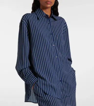 The Frankie Shop Lui striped shirt | Thumbnail 4