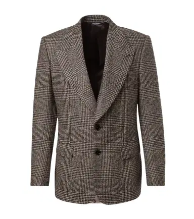 Dolce & Gabbana Checked single-breasted blazer | Thumbnail 1