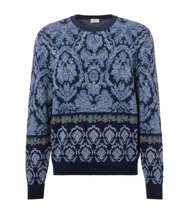 Etro Intarsia cotton sweater