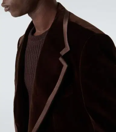 Dolce & Gabbana Cotton and silk velvet blazer | Thumbnail 7 Dolce & Gabbana Cotton and silk velvet blazer | Thumbnail 7