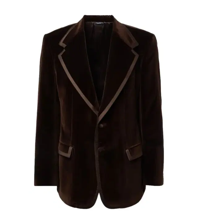 Dolce & Gabbana Cotton and silk velvet blazer
