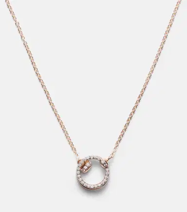 Pomellato Together 18kt rose gold chain necklace with diamonds | Thumbnail 3 Pomellato Together 18kt rose gold chain necklace with diamonds | Thumbnail 3
