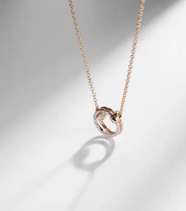 Pomellato Together 18kt rose gold chain necklace with diamonds | Thumbnail 6 Pomellato Together 18kt rose gold chain necklace with diamonds | Thumbnail 6