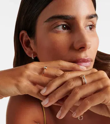 Pomellato Together 18kt rose gold ring with diamonds | Thumbnail 3