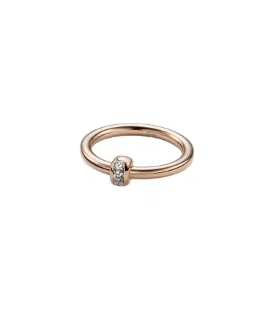 Pomellato Together 18kt rose gold ring with diamonds | Thumbnail 1