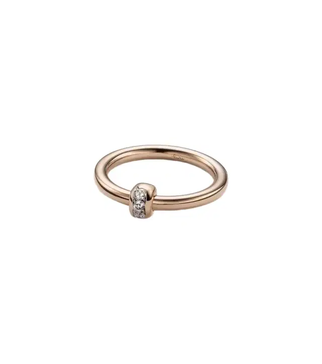 Pomellato Together 18kt rose gold ring with diamonds