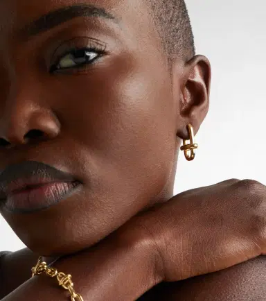 Pomellato Iconica 18kt gold earrings | Thumbnail 3