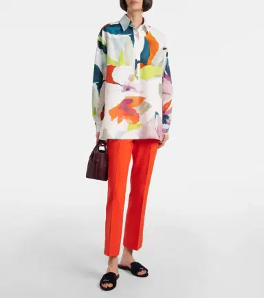 Max Mara Nepeta high-rise wool-blend straight pants | Thumbnail 4
