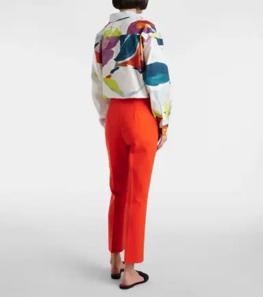 Max Mara Nepeta high-rise wool-blend straight pants | Thumbnail 6