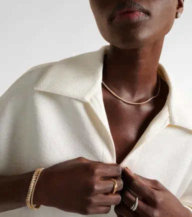 Anita Ko Hepburn 18kt gold choker with diamonds | Thumbnail 3 Anita Ko Hepburn 18kt gold choker with diamonds | Thumbnail 3