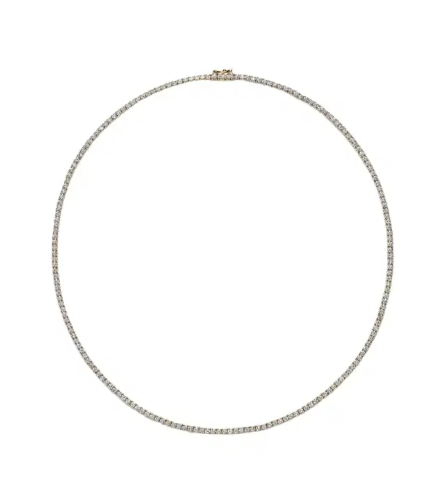 Anita Ko Hepburn 18kt gold choker with diamonds