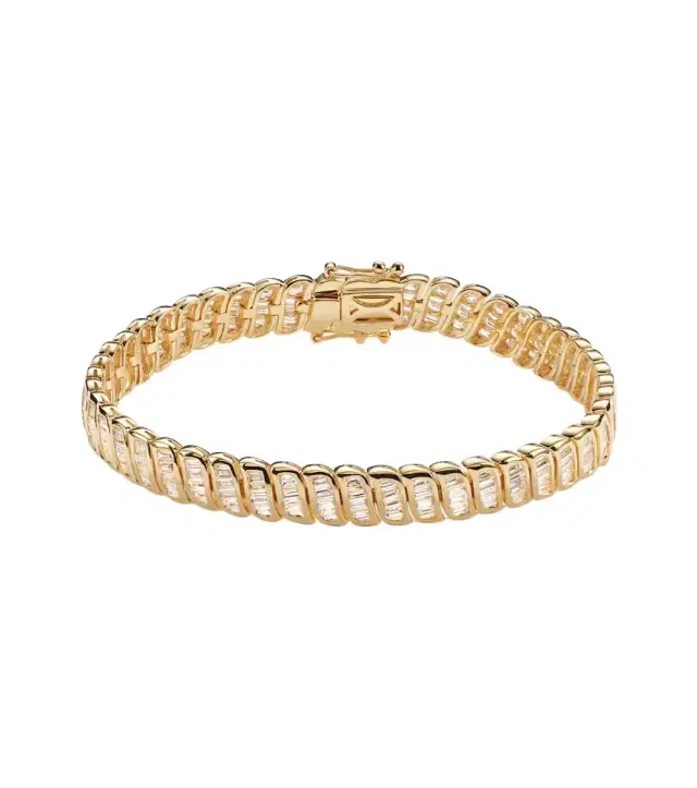 Anita Ko 18kt gold bracelet with diamonds