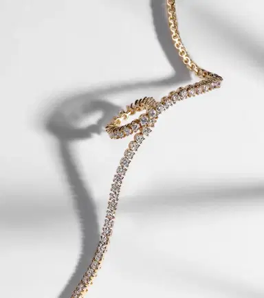 Anita Ko Hepburn 18kt gold tennis bracelet with diamonds | Thumbnail 5 Anita Ko Hepburn 18kt gold tennis bracelet with diamonds | Thumbnail 5