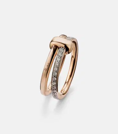 Pomellato Together 18kt rose gold ring with diamonds | Thumbnail 2