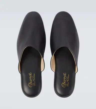 Charvet Leather slippers | Thumbnail 3 Charvet Leather slippers | Thumbnail 3