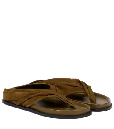 A Emery A. Emery Shaw suede thong sandals | Thumbnail 1 A Emery A. Emery Shaw suede thong sandals | Thumbnail 1